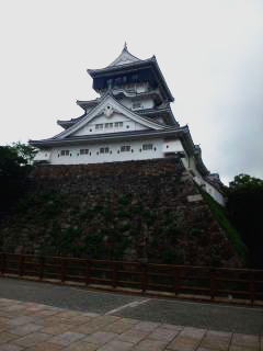 久しぶりに見た「小倉城」。